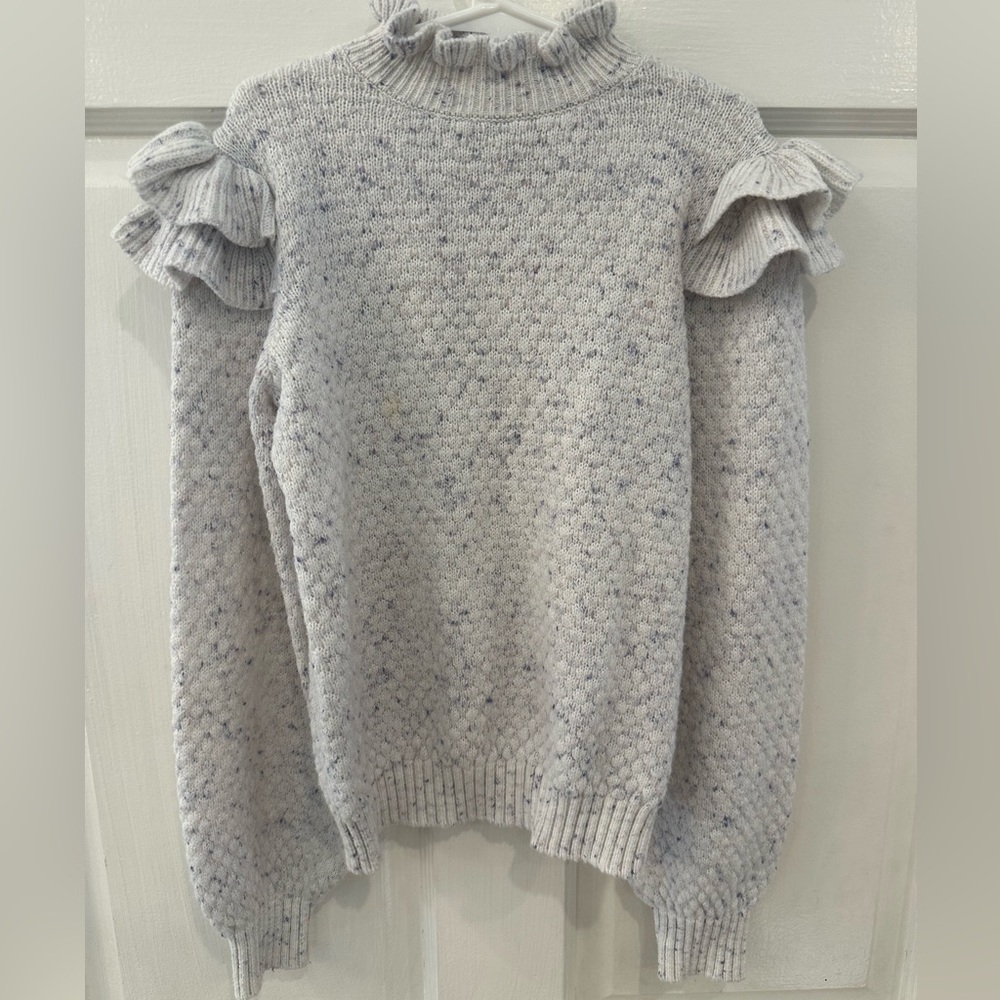 Janie and Jack Girls Ruffled Sweater